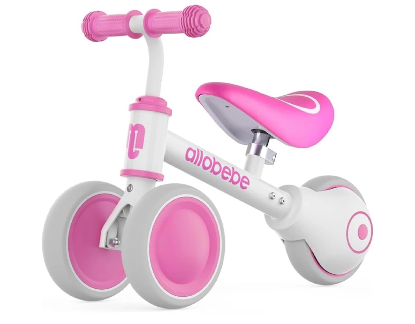 Allobébé Balance Bike - Pink/White