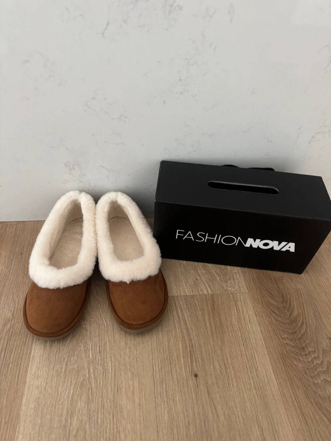 Ballet fur lined pumps!