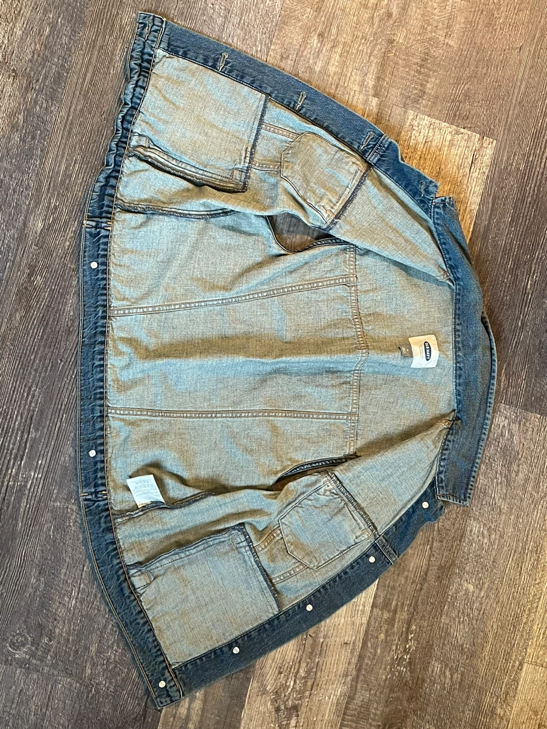 Old Navy Women's Blue Denim Vest M - photo 2