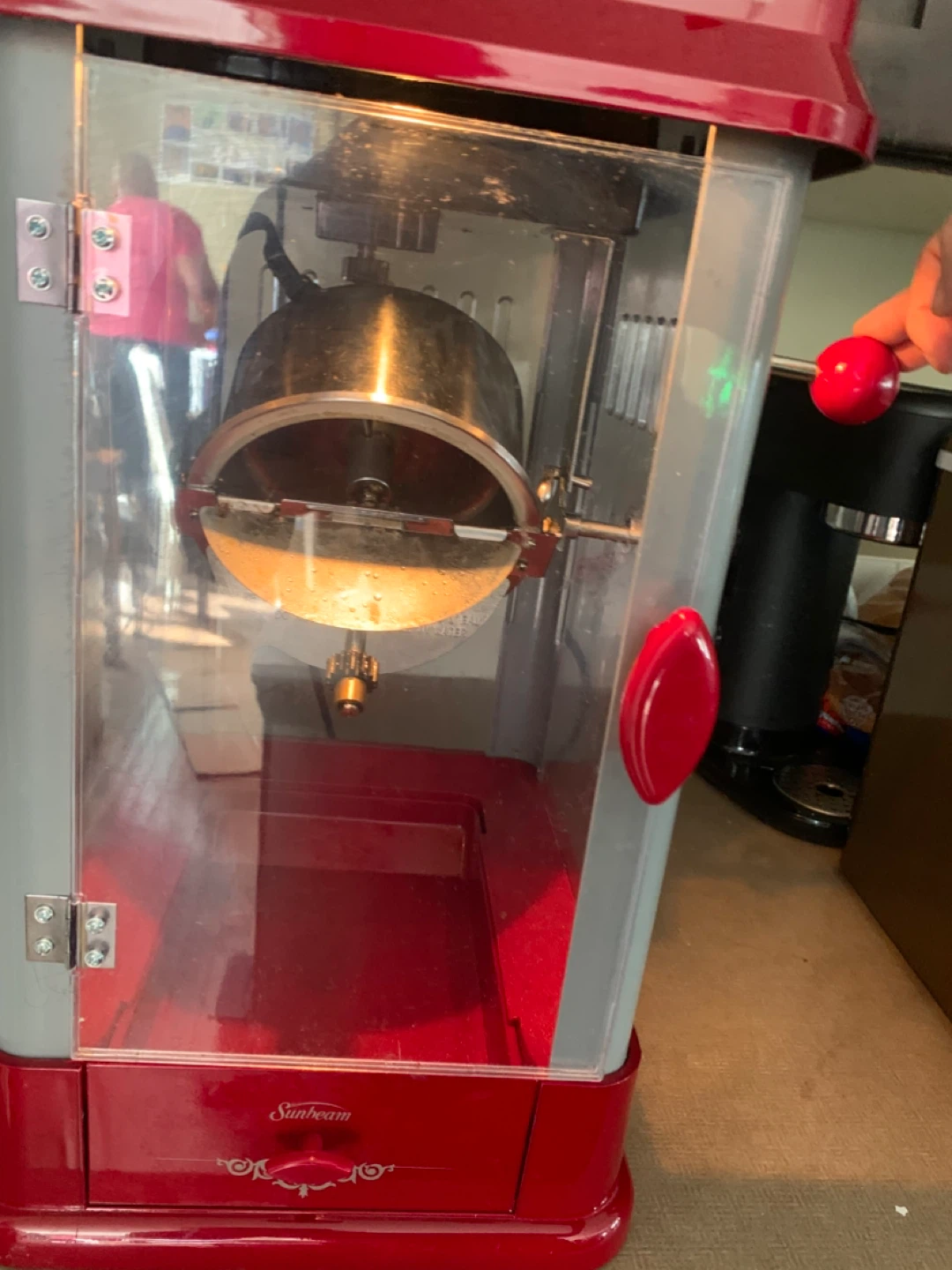 Sunbeam Red Popcorn Machine - photo 2