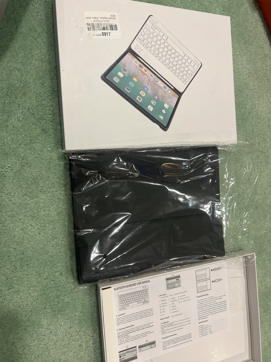 Wireless Bluetooth Keyboard Case for Tablet - photo 3