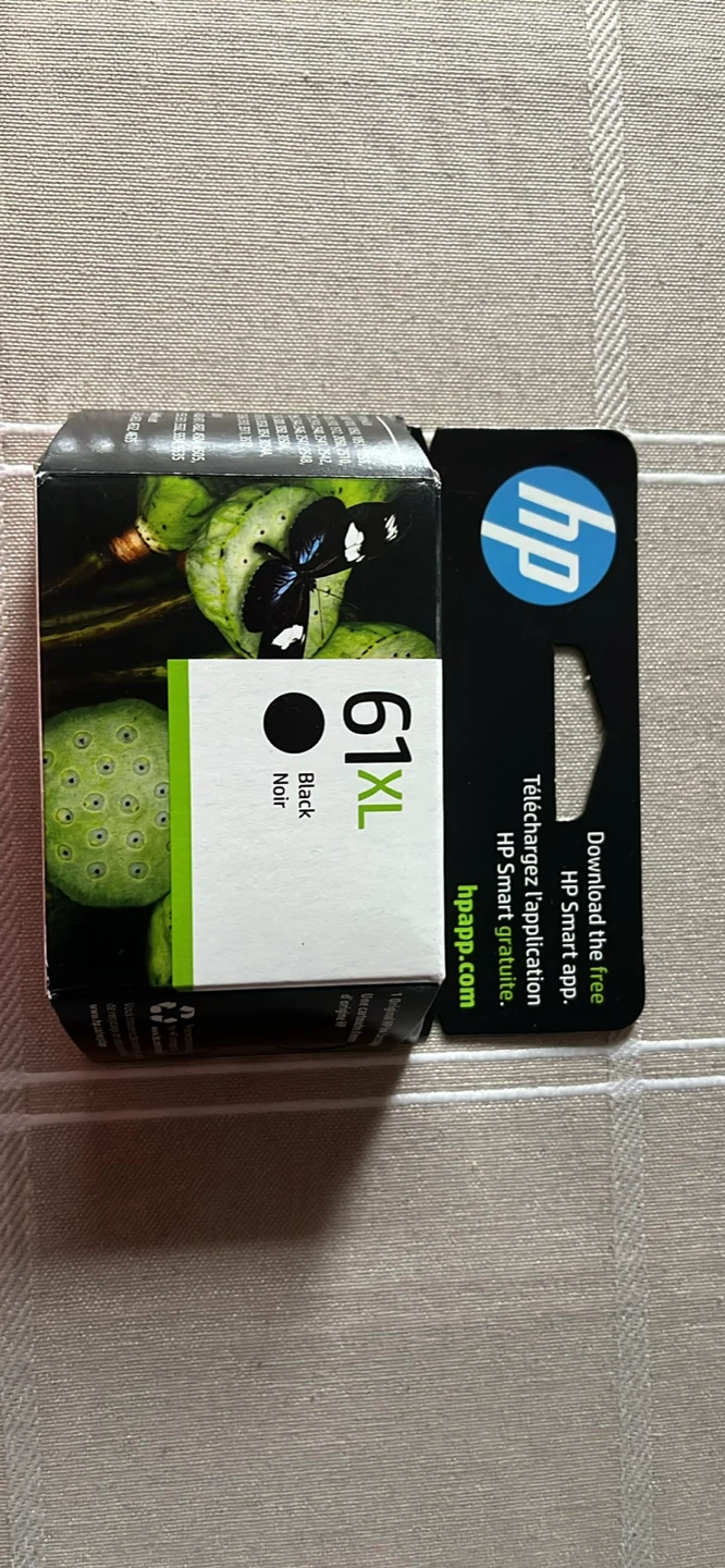 HP 61XL Black Original Ink Cartridge new