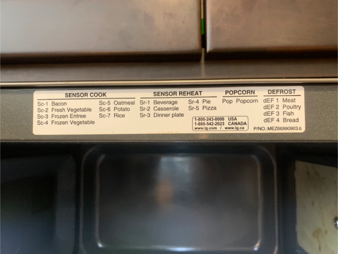 Used LG Microwave Oven - photo 5