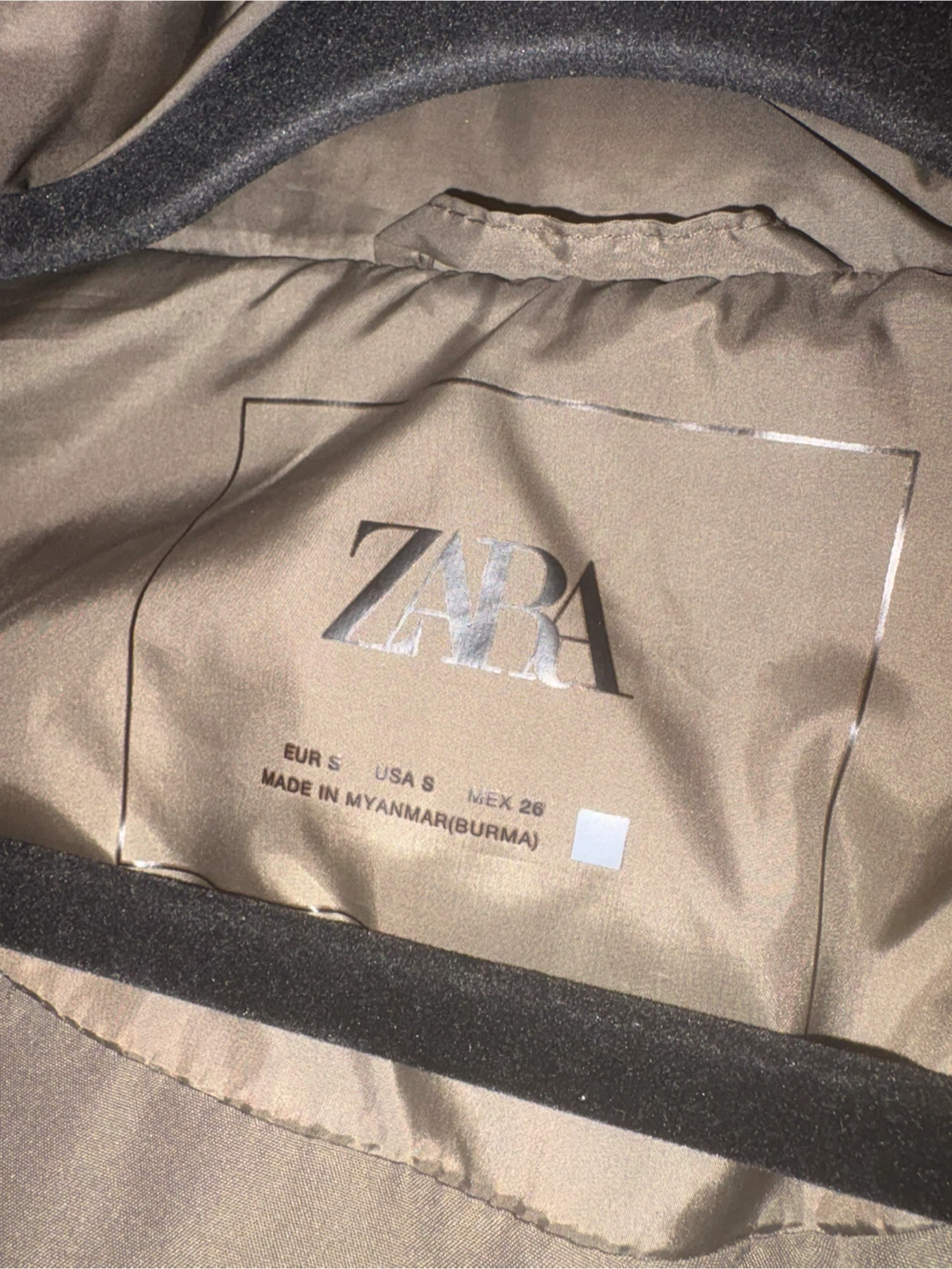 Zara Puffer Vest Hooded Size S - photo 3