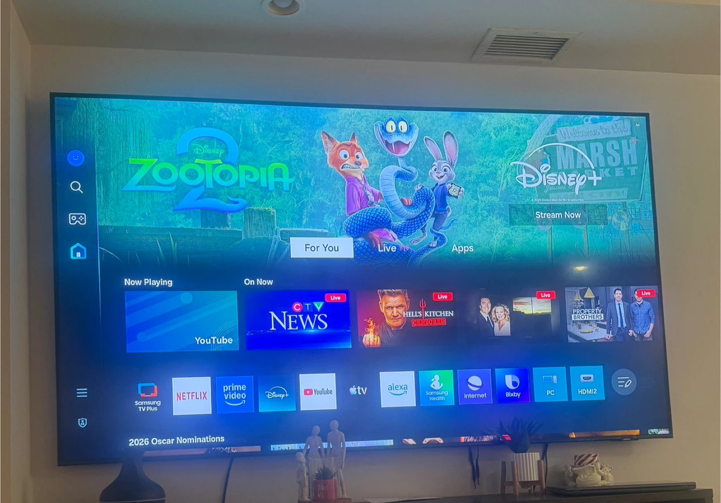 With warranty Samsung 85" 4K Smart UHD TV Moving Sale