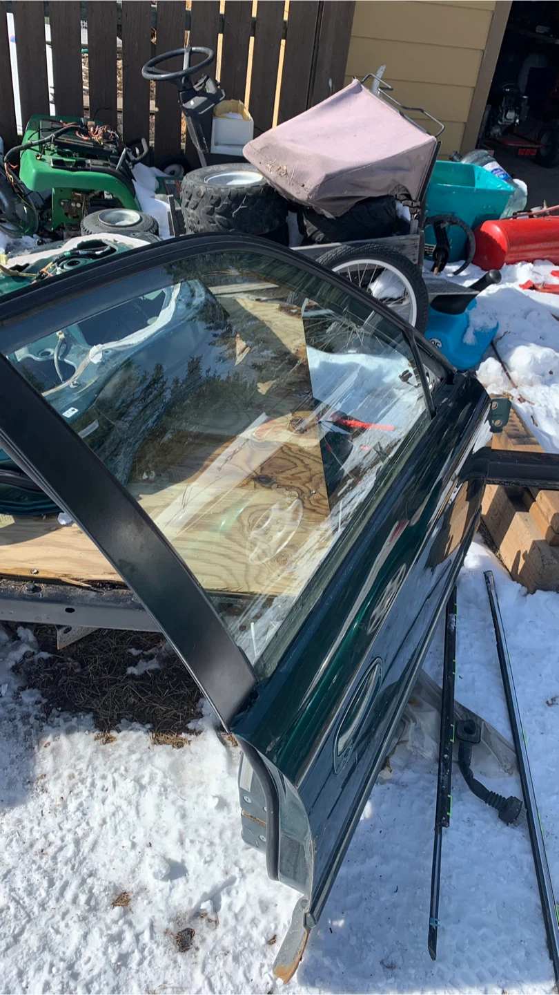 2000 Honda Civic ex windows and door parts
