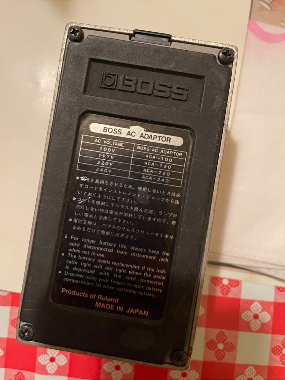BOSS Octaver OC-2 Guitar Effects Pedal - photo 3