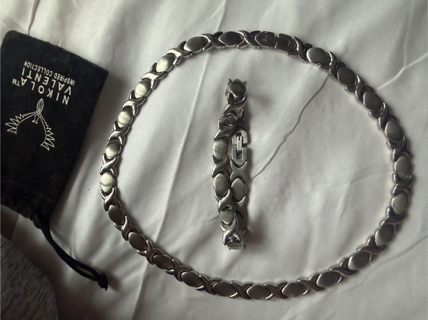 S.Stell Hugs and kisses necklace & bracelet set