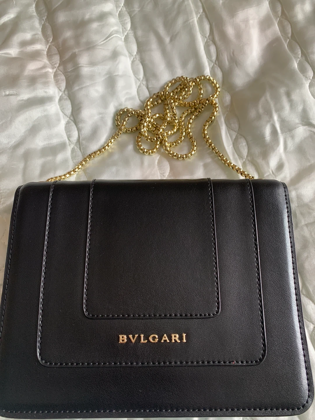 Bvlgari Black Leather Serpenti Shoulder Bag - photo 4