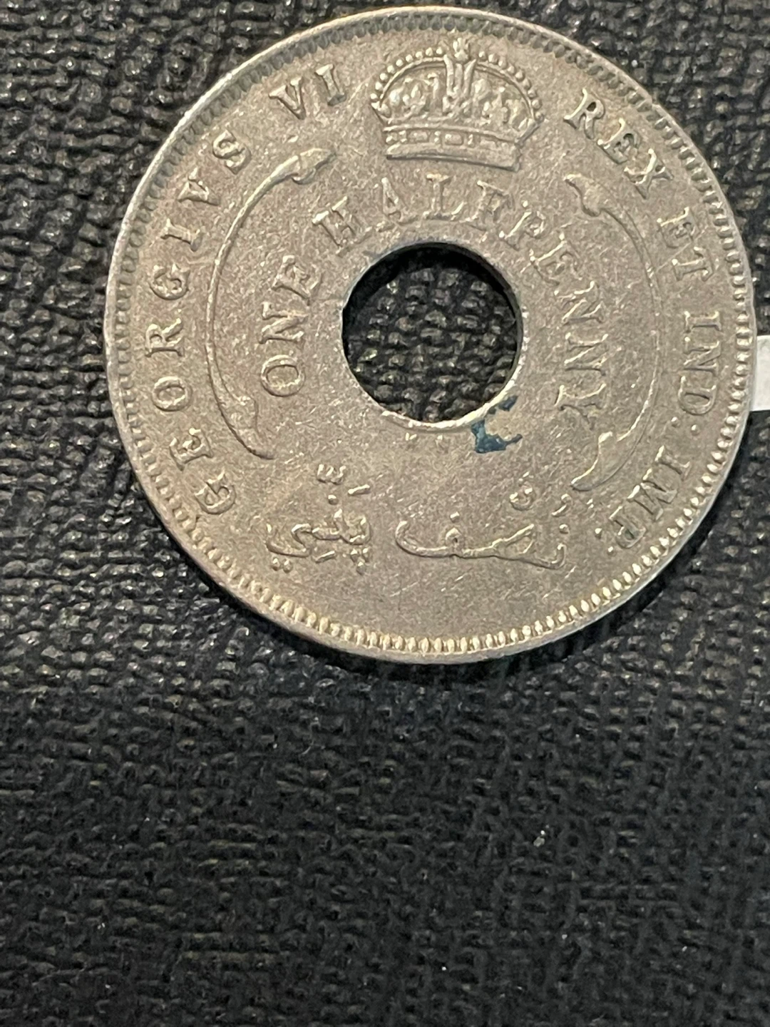 East Africa 1941 One Penny, Half Penny, and 10 Cents Coins - photo 5