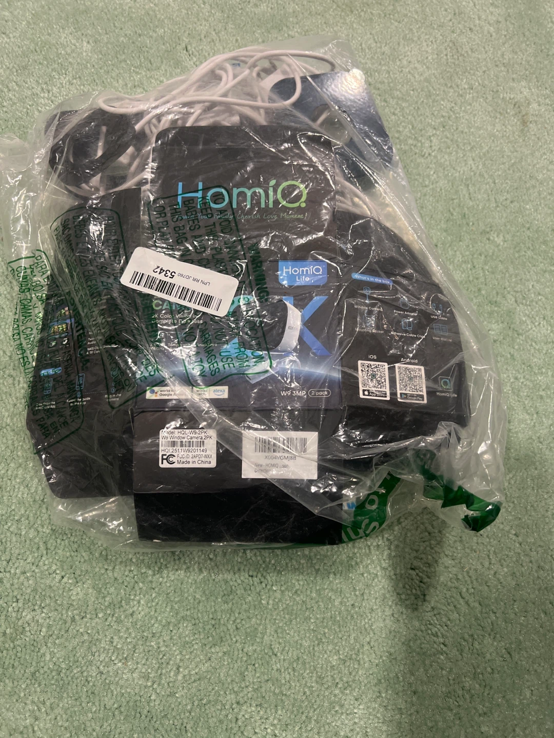 Homiq Life Wi-Fi 3MP Camera 2pk - photo 2