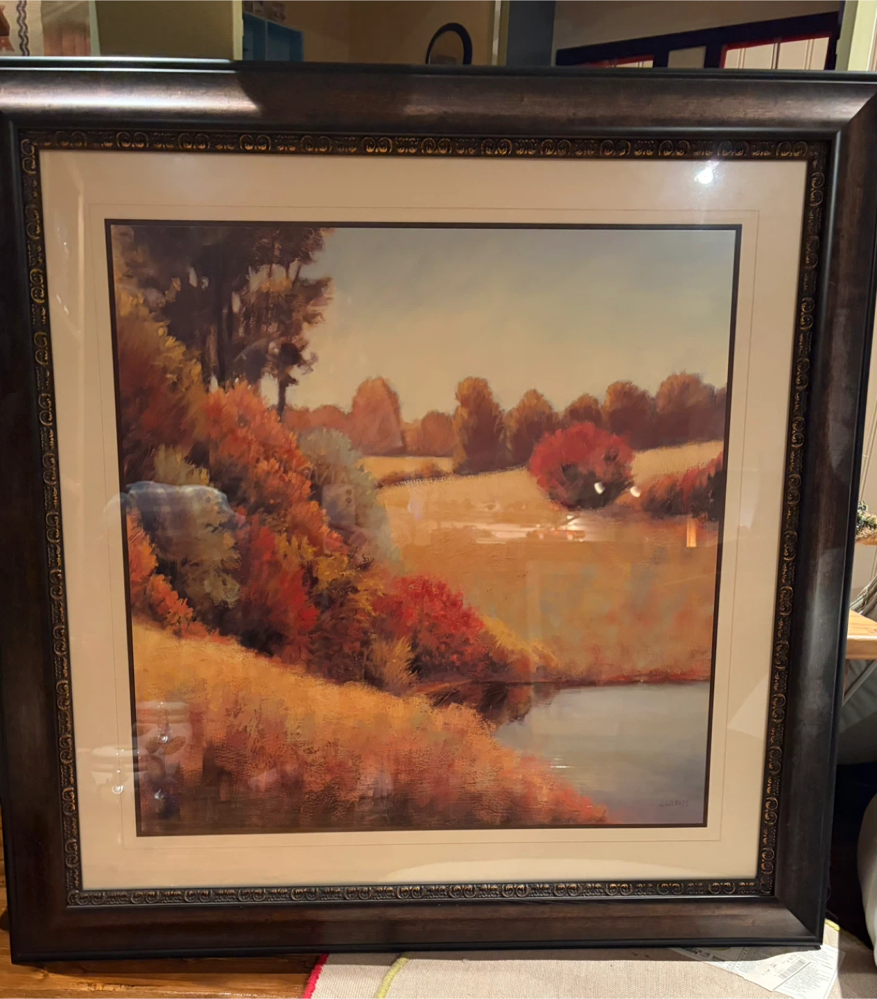 Framed Landscape Painting