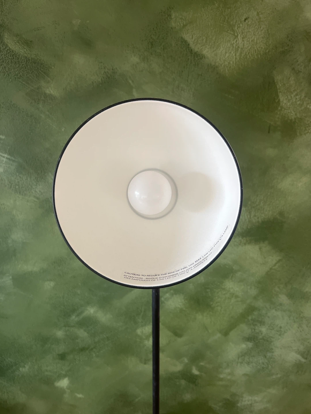 Black Floor Lamp with Adjustable Height - photo 3