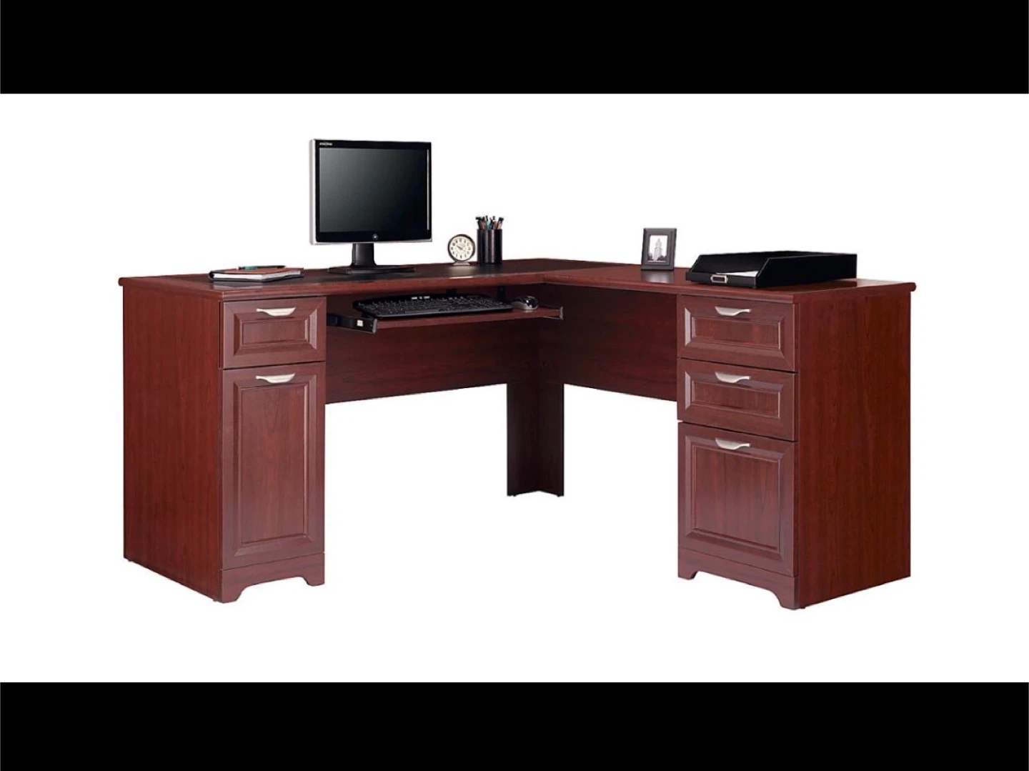 Corner Desk with Drawers
