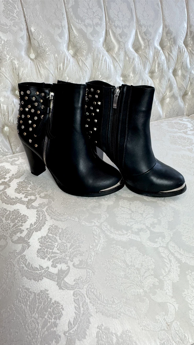 New Leather Ankle Boots