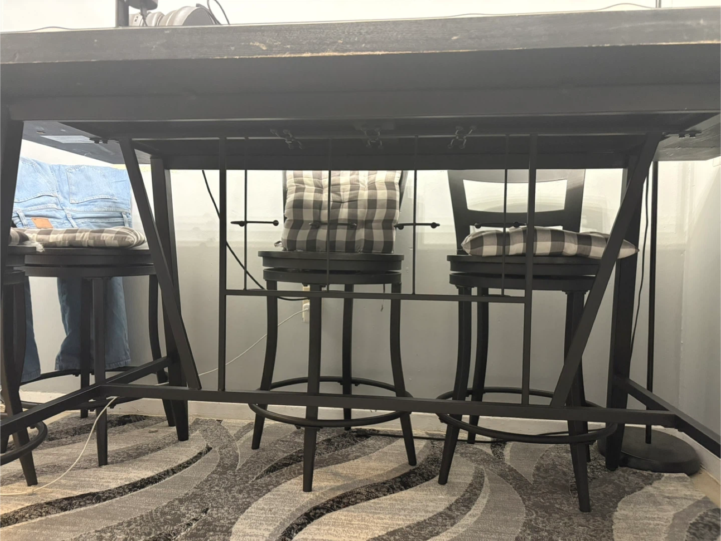 Set of 4 Bar Stools - photo 2