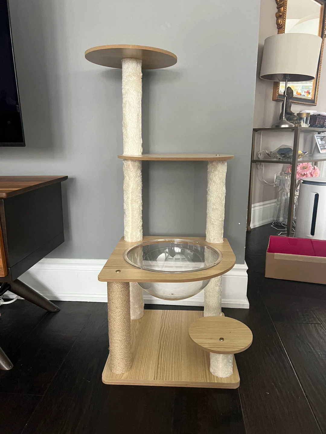 Cat Tree with Perches and Hammock