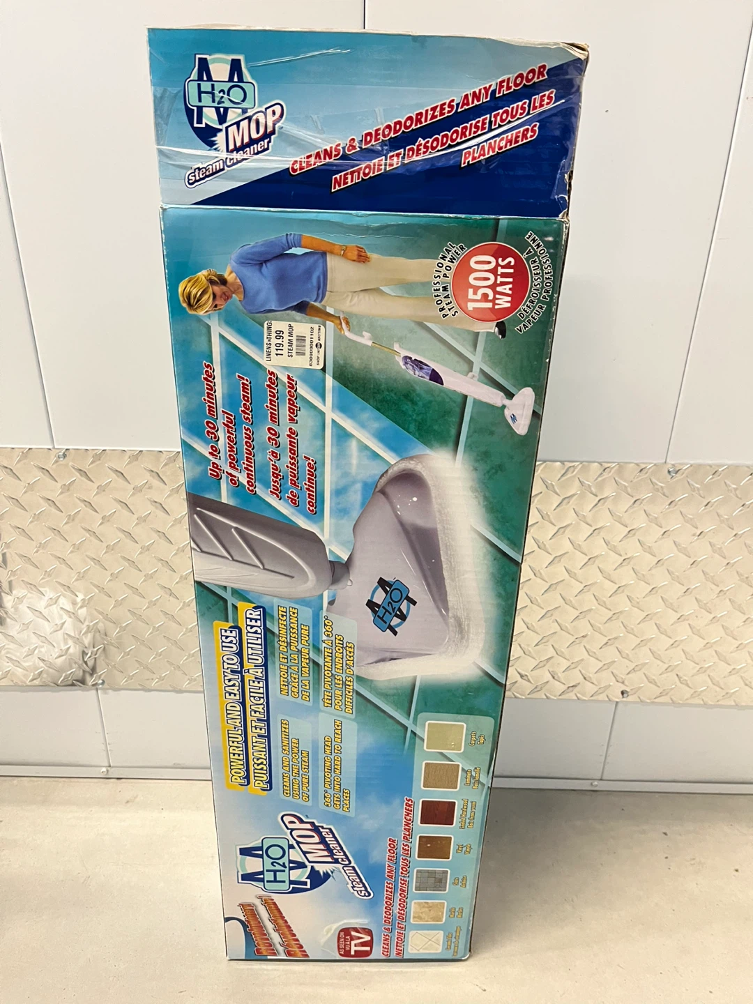 H2O Mop Steam Cleaner