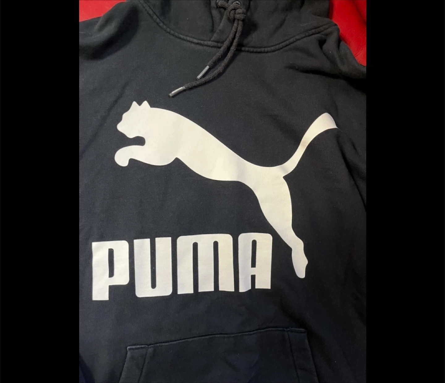 Puma Black Hoodie - Size Small - photo 3