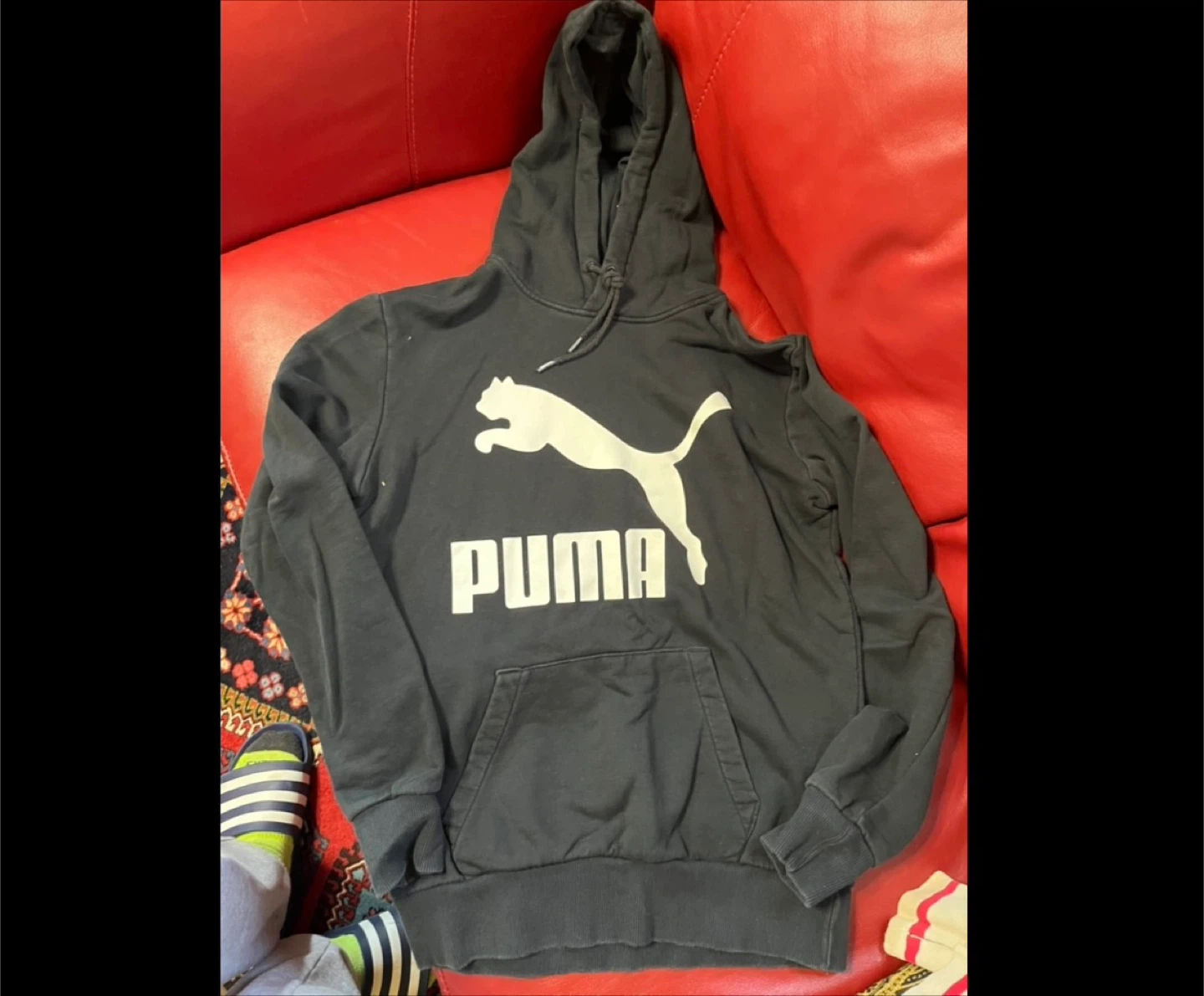 Puma Black Hoodie - Size Small - photo 2