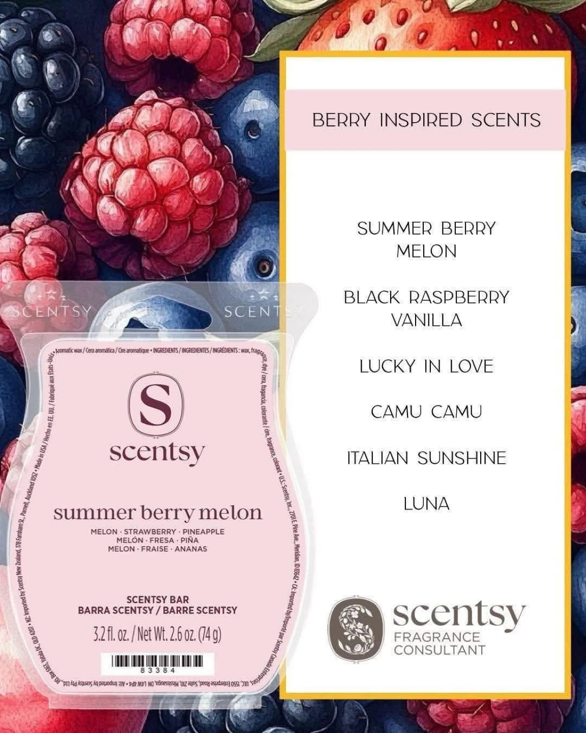 Scentsy Wax Bars!