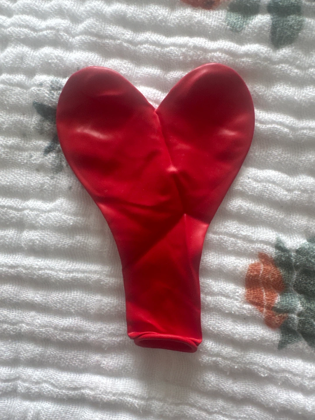 Red Heart Shaped Balloons!