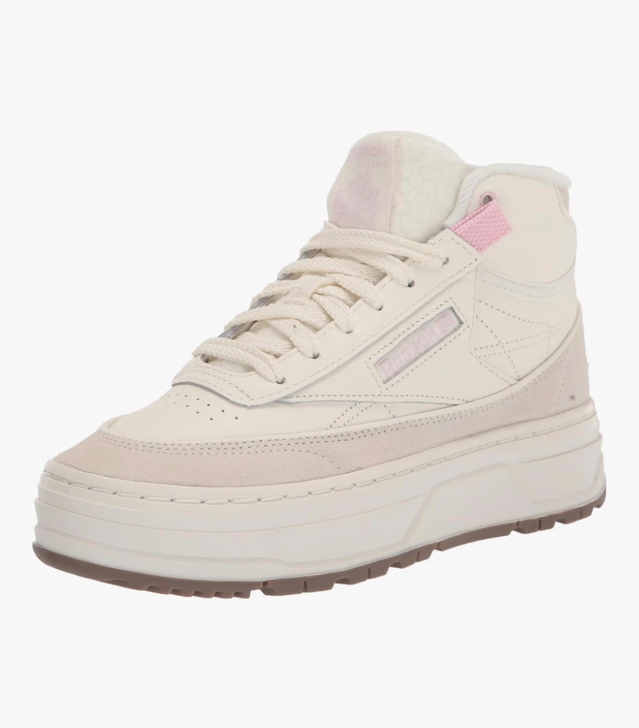 Reebok Sneakers - Chalk/Pink Women Size 7 - photo 3