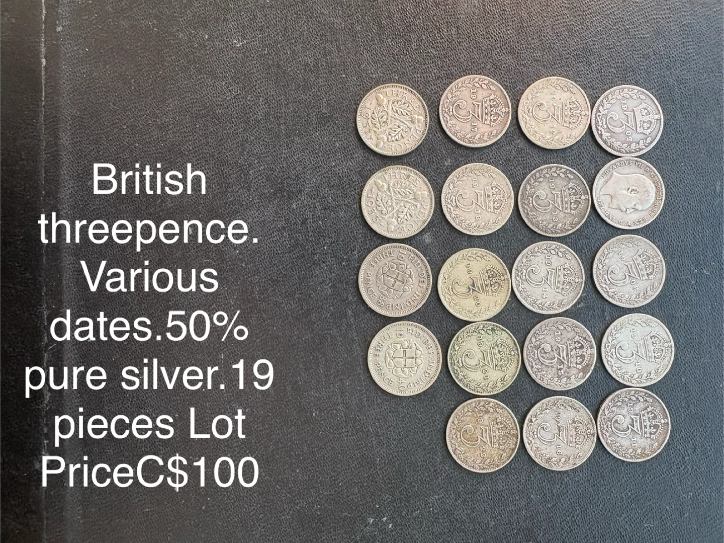 British Coins: Half Crowns, 3D, 1S, Florins - Various Dates - photo 5