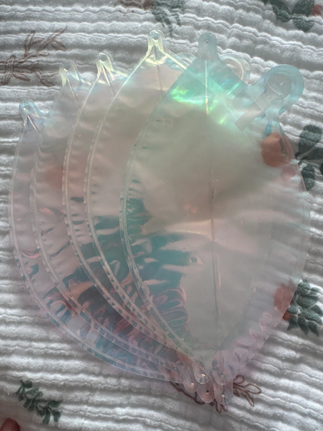Iridescent mini round Balloons - Set of 5!
