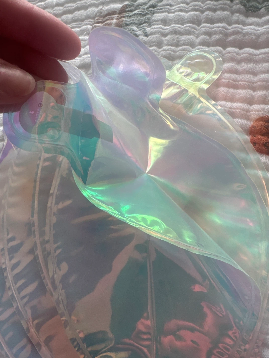 Iridescent mini round Balloons - Set of 5! - photo 2