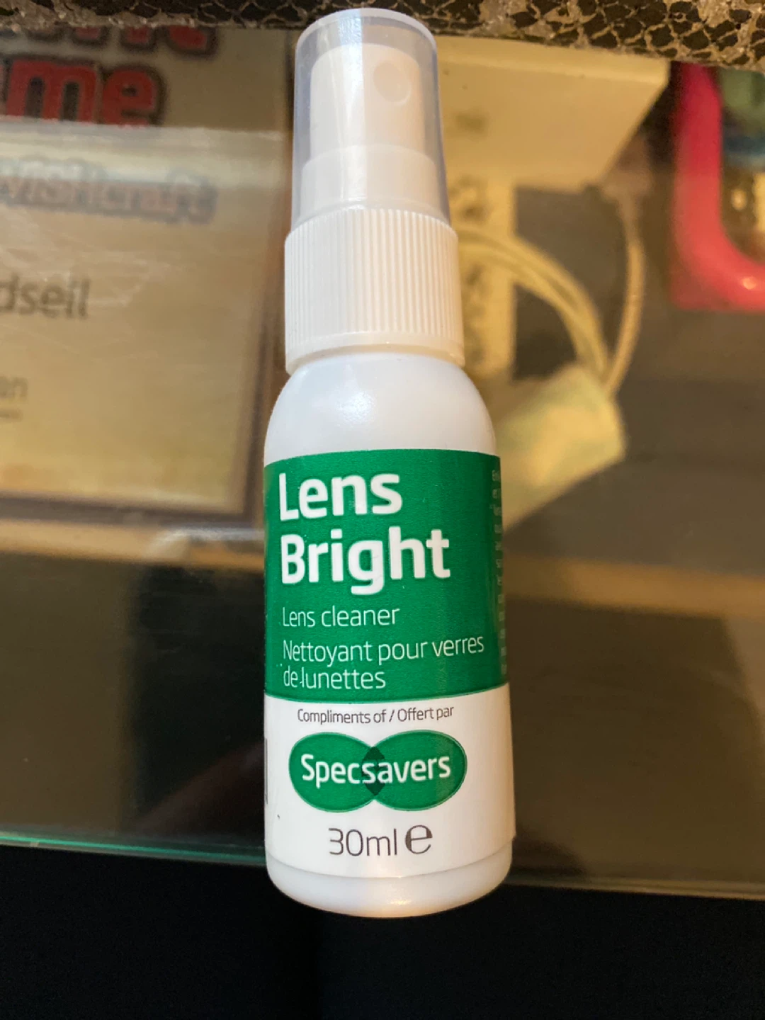 Specsavers Lens Bright Lens Cleaner 30ml