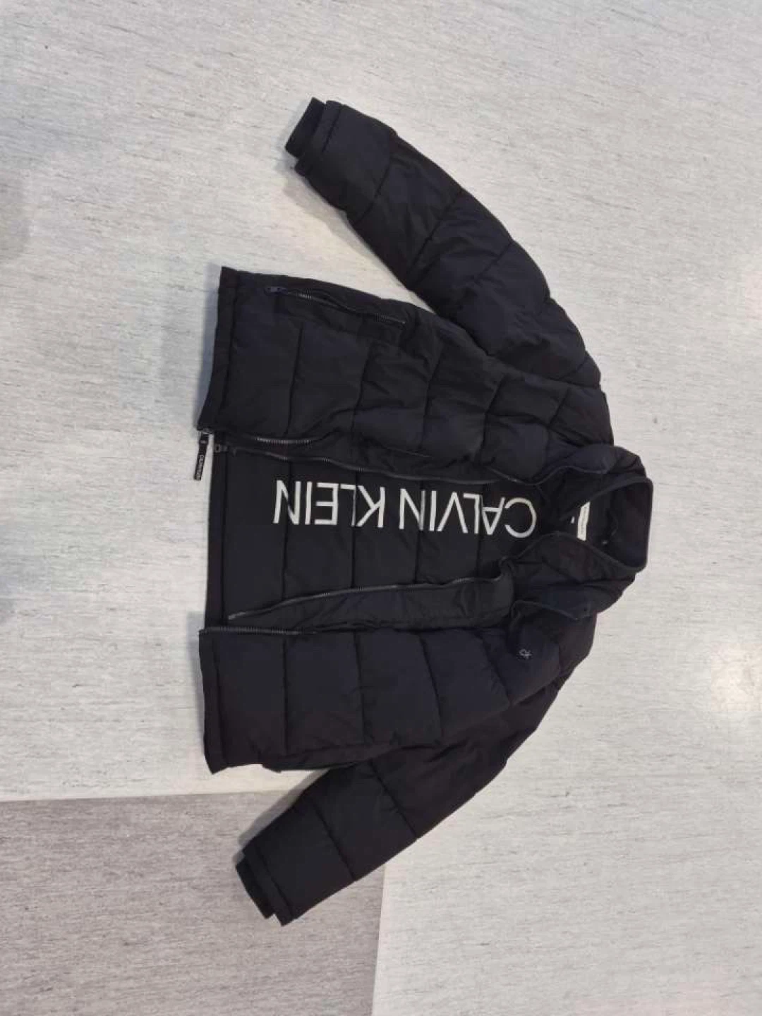 Calvin Klein Black Puffer Jacket - Size L - photo 2