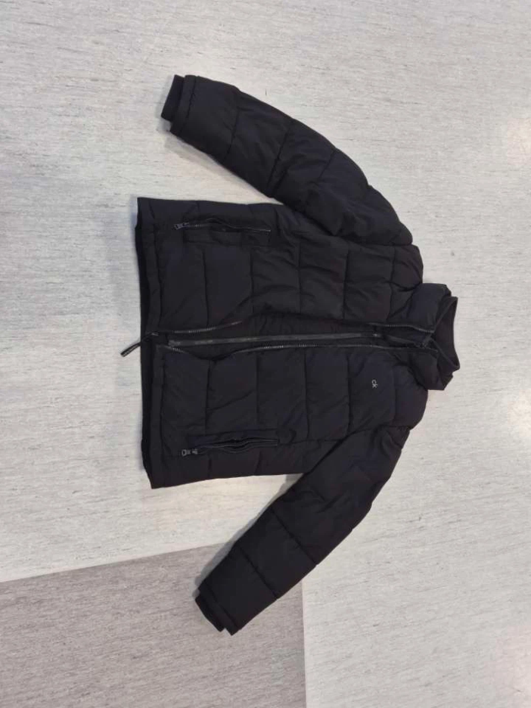 Calvin Klein Black Puffer Jacket - Size L