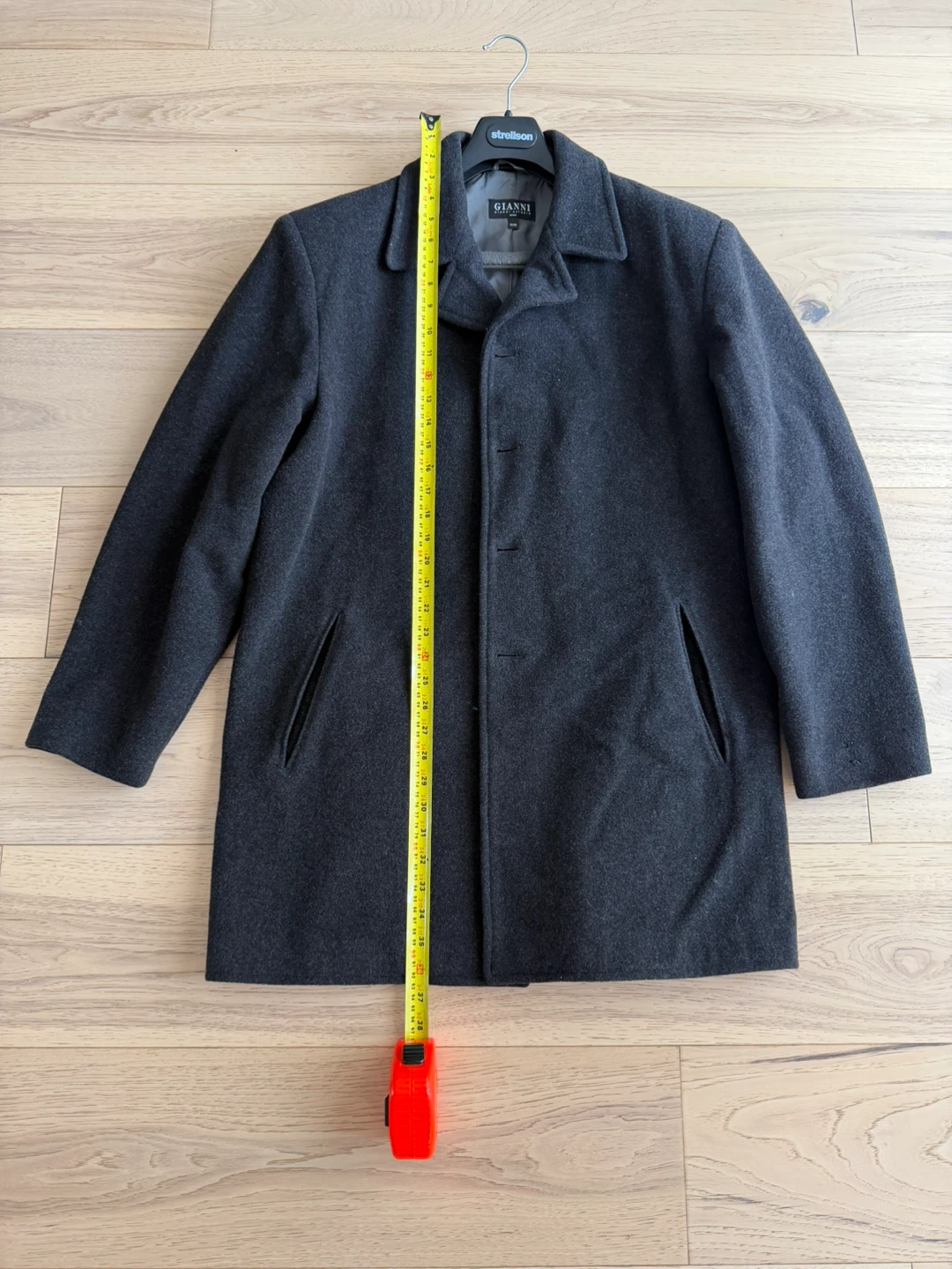 Gianni Antonio Uomo Wool Overcoat - photo 2