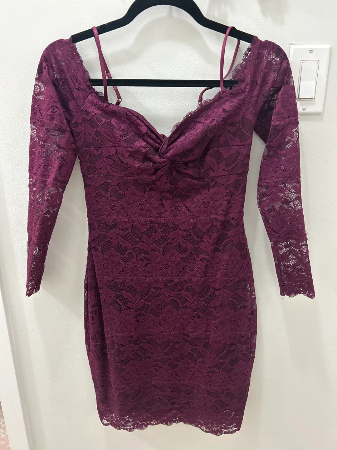 Guess Dress - Burgundy - Size S
