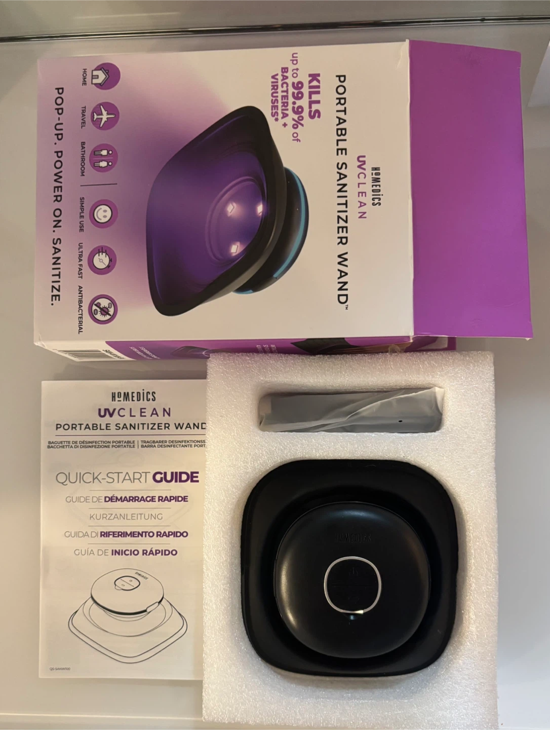 HoMedics UVClean Portable Sanitizer Wand - photo 3