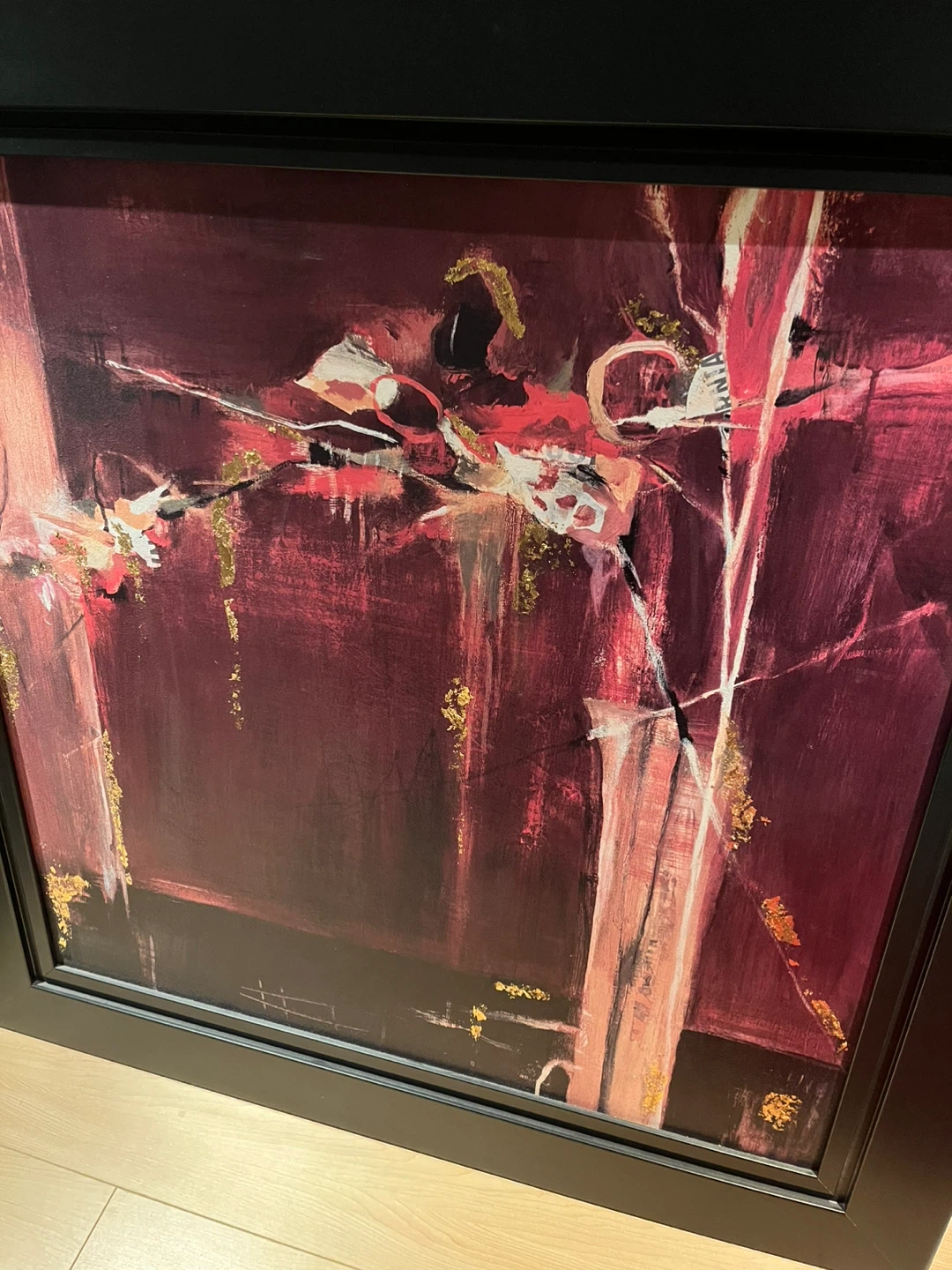 Framed Abstract Art Painting - photo 3