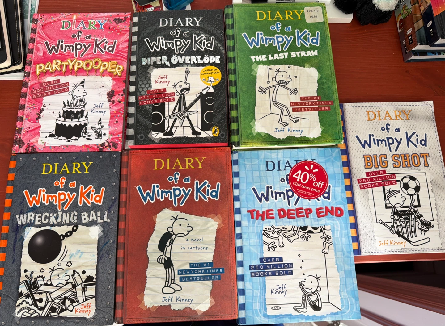 Diary of a Wimpy Kid Book Collection