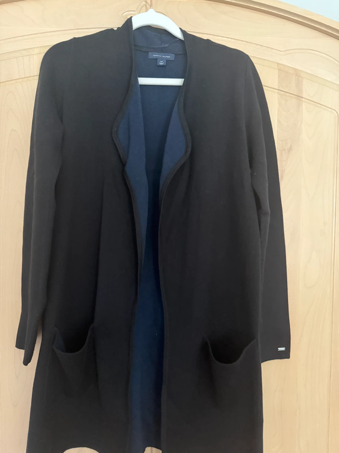 Tommy Hilfiger Black Cardigan - Size S/P
