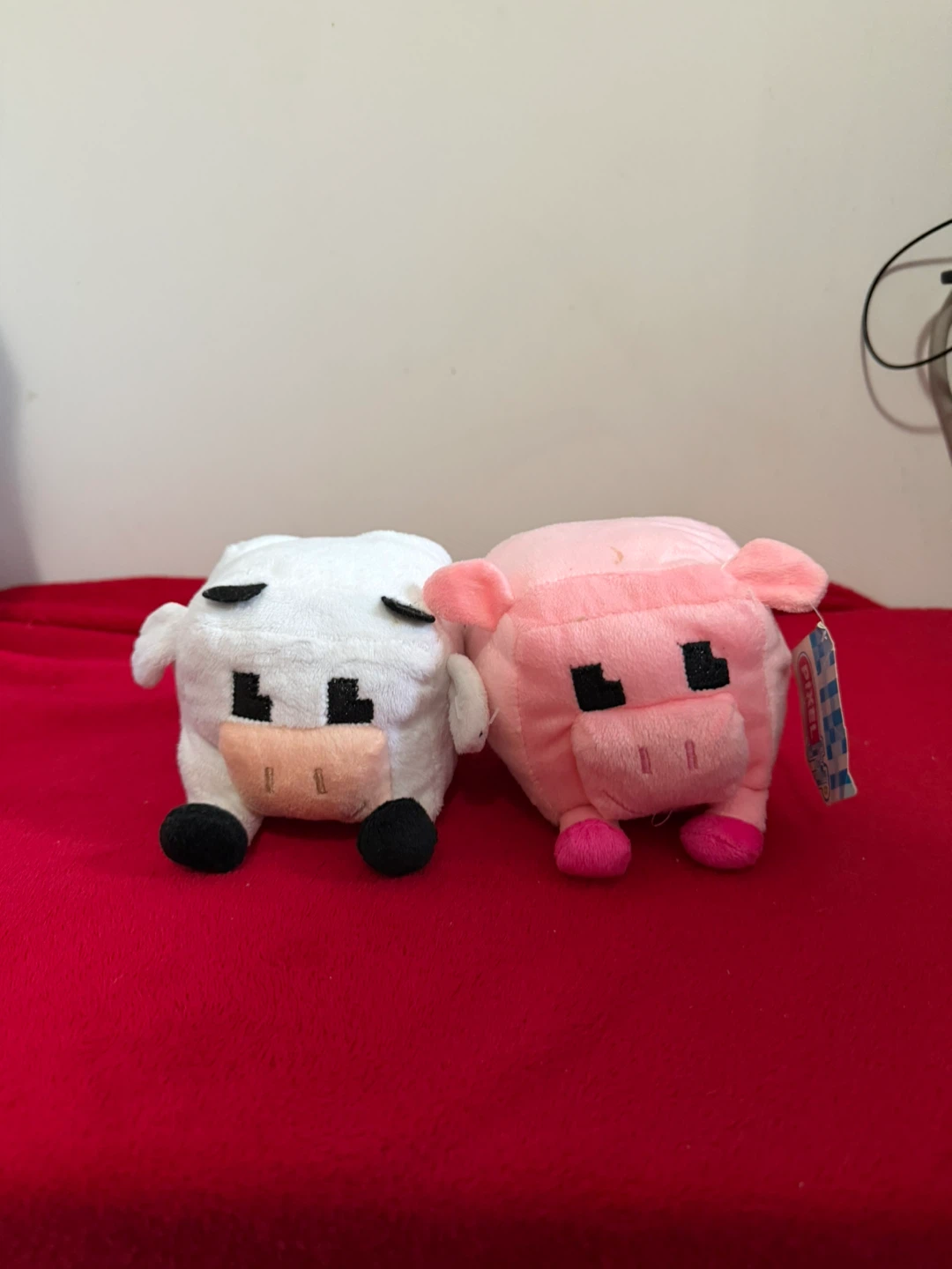 Minecraft Inspired Plush Toys - Pig & Cow