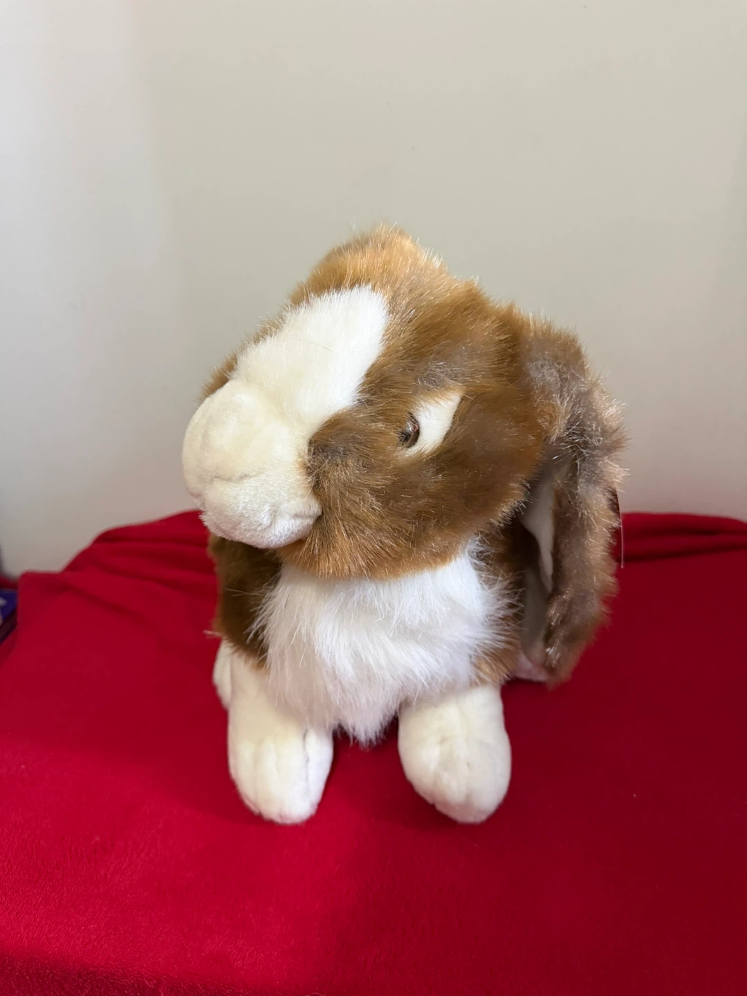 Large Crouching Bunny Plush Toy