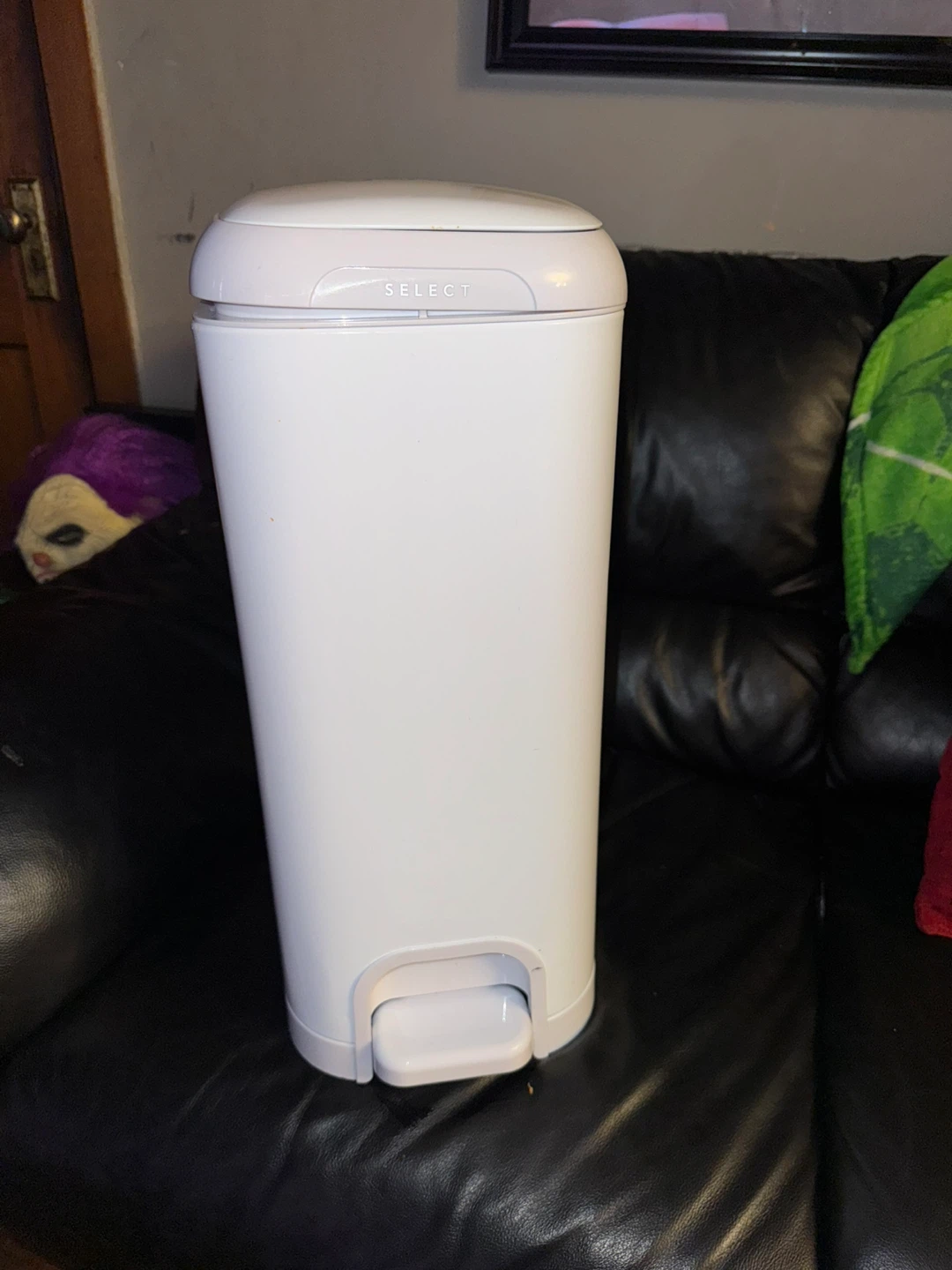 Diaper Genie Select Diaper Pail White - photo 3