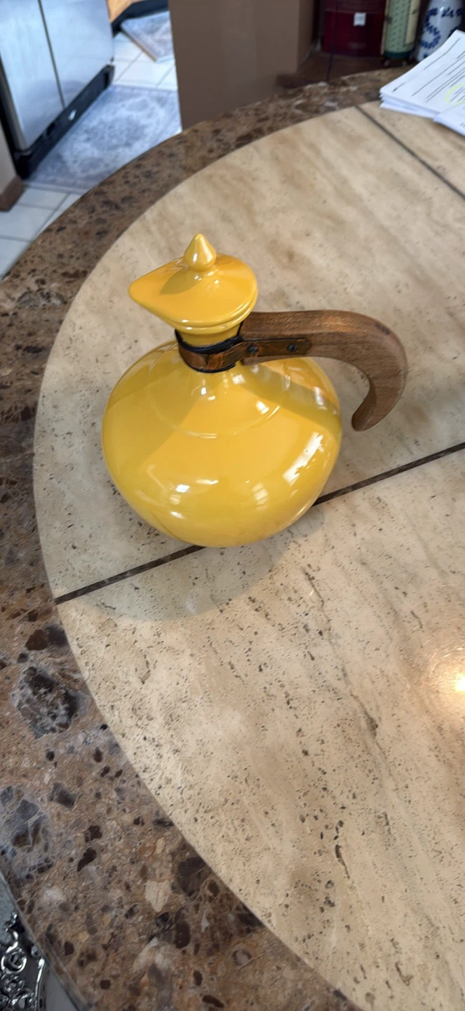 Bauer Ceramic Pitchers with Wooden Handles - Set of 4 - photo 2