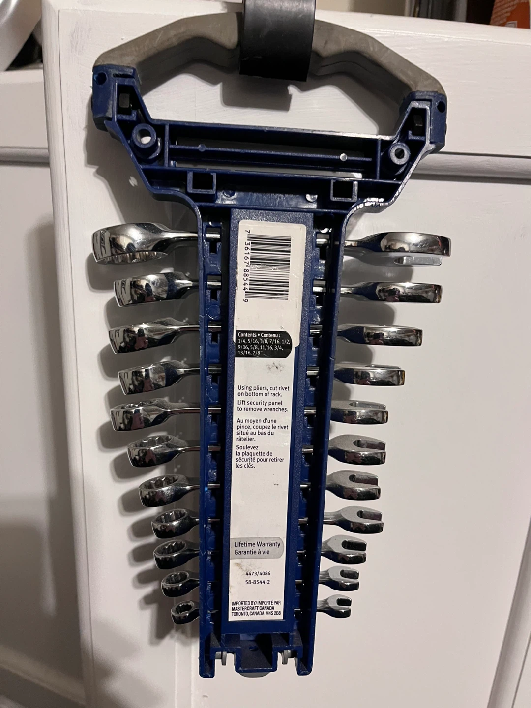 Mastercraft Maximum Stubby Combination Wrench Set - 11 Pieces