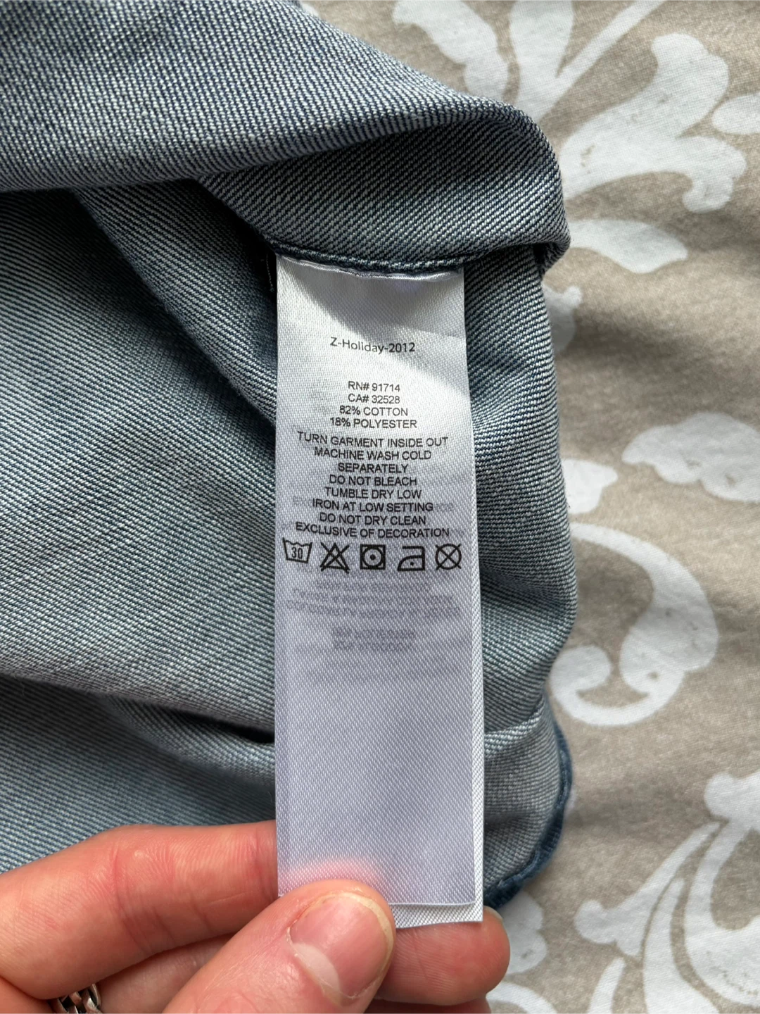 Armani Exchange denim shirt - photo 5
