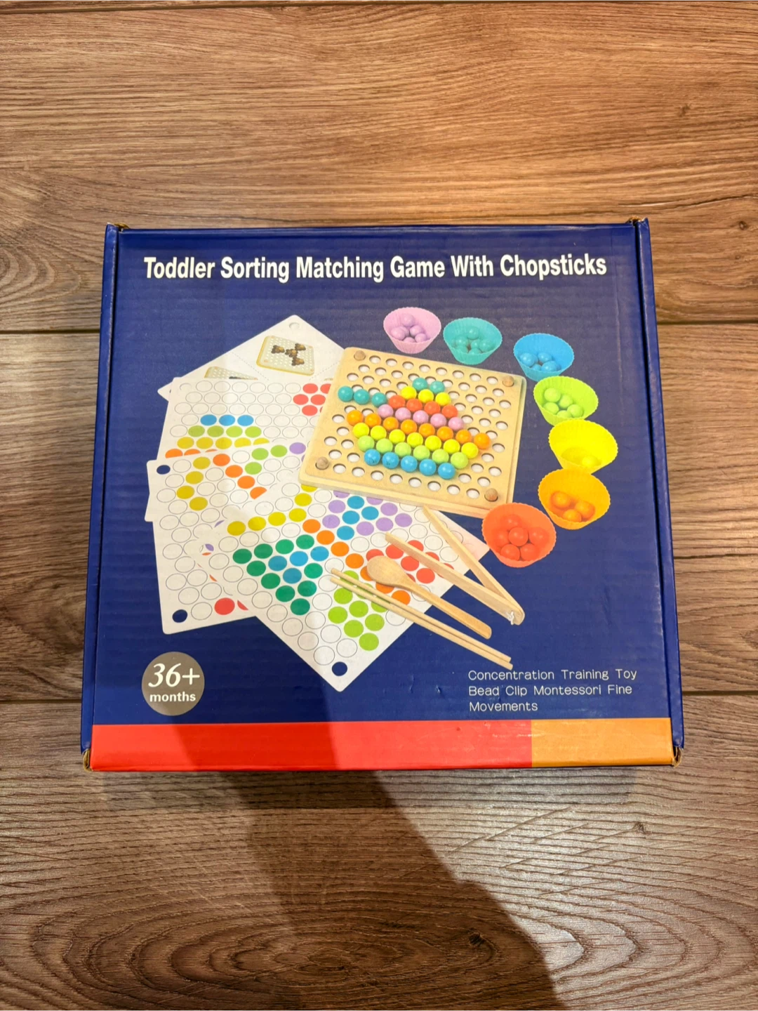 Wooden Montessori Fine Motor Skills Game