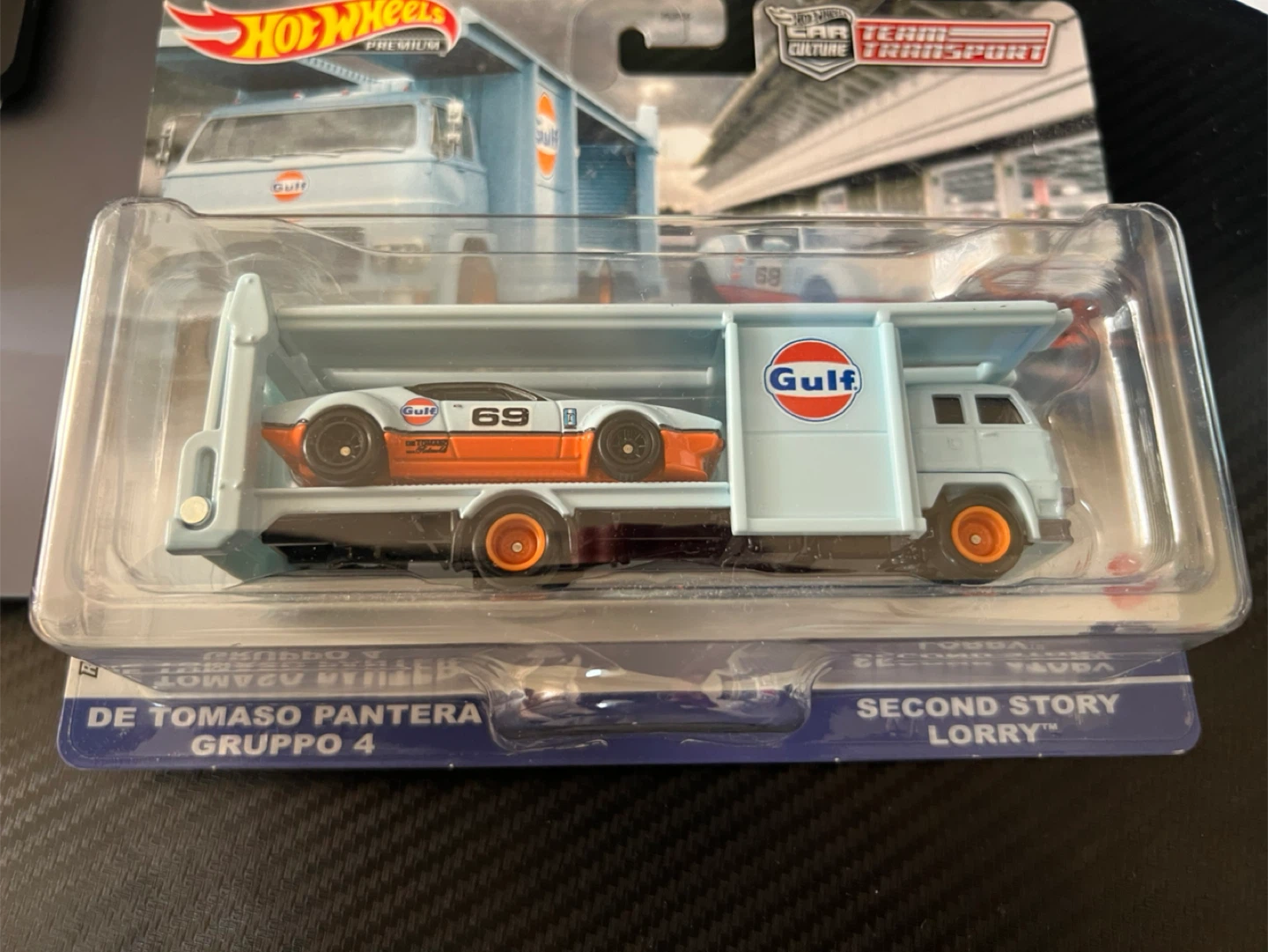 Hot Wheels Premium Team Transport De Tomaso Pantera Gruppo 4 - photo 2