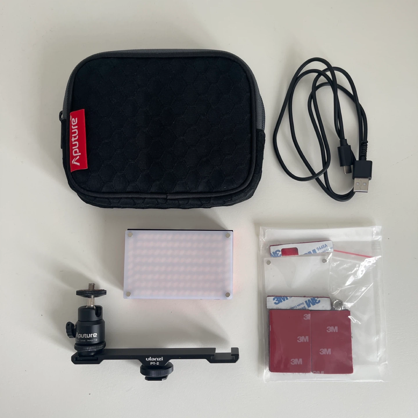 Aputure AL-MX Bi-Color LED Light – Like New Condition