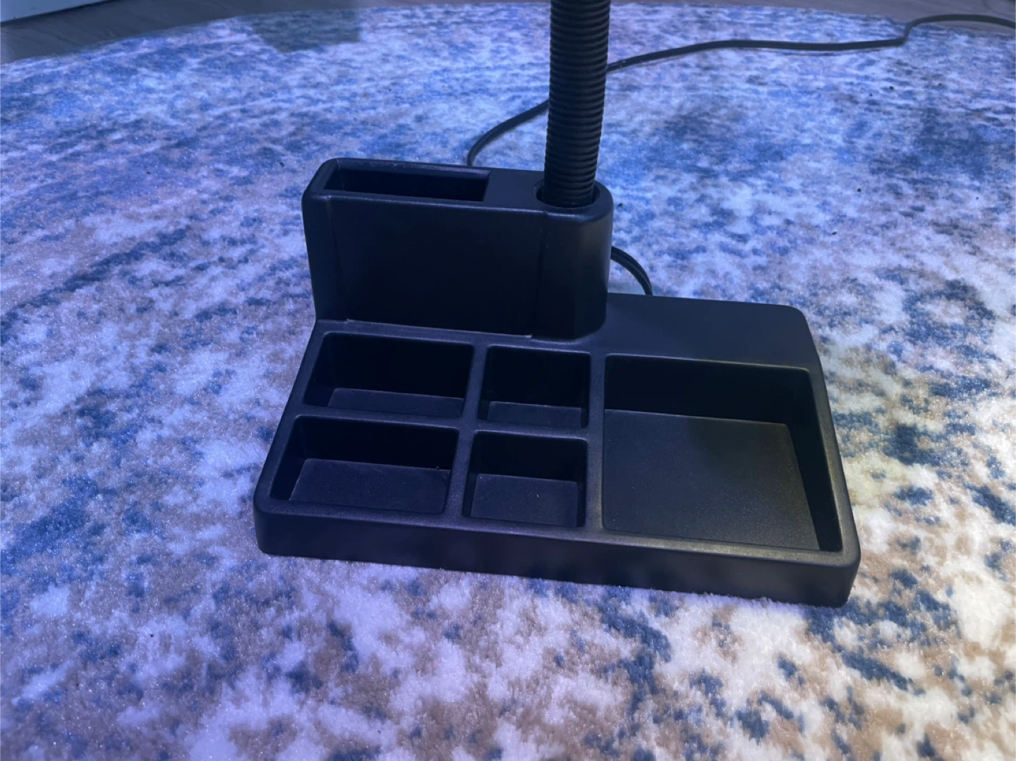 Black Desk Lamp with Organizer Base - photo 2