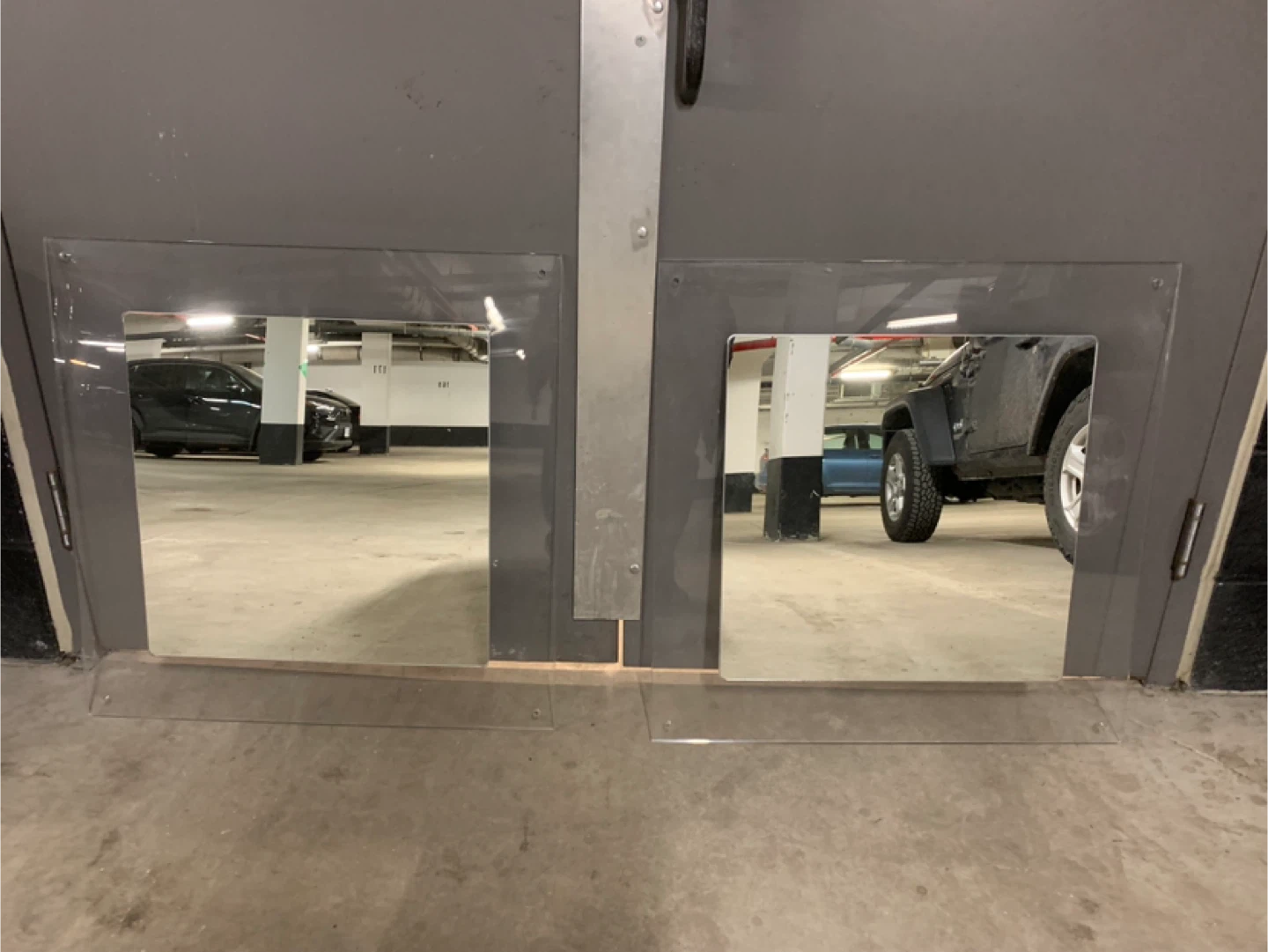 Two Phantom Mirrors